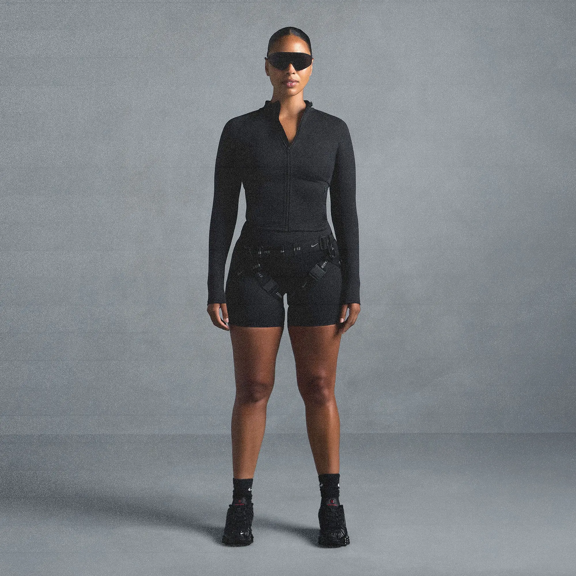 Mock Neck Full Zip Jacket - Image 6