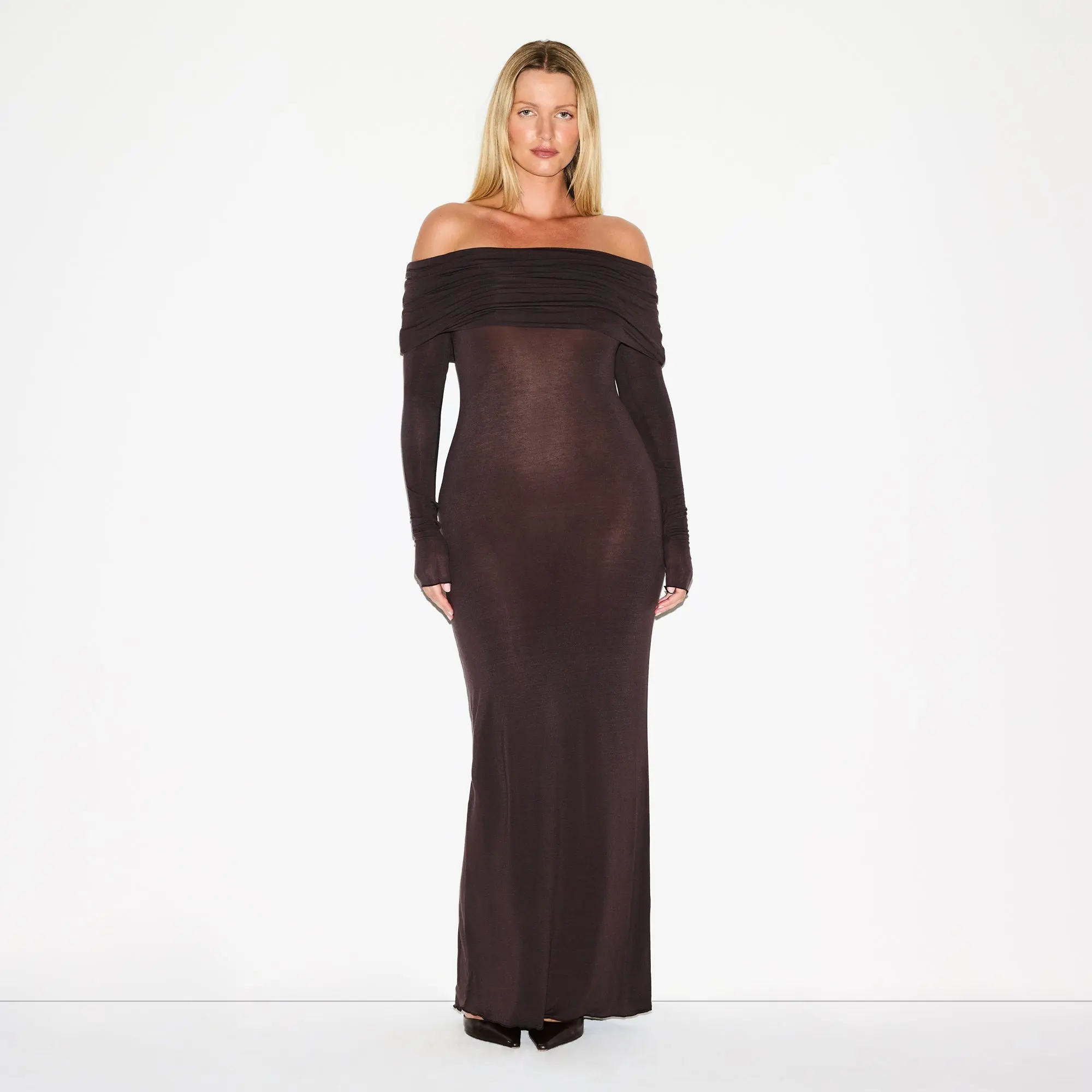 Off The Shoulder Long Dress