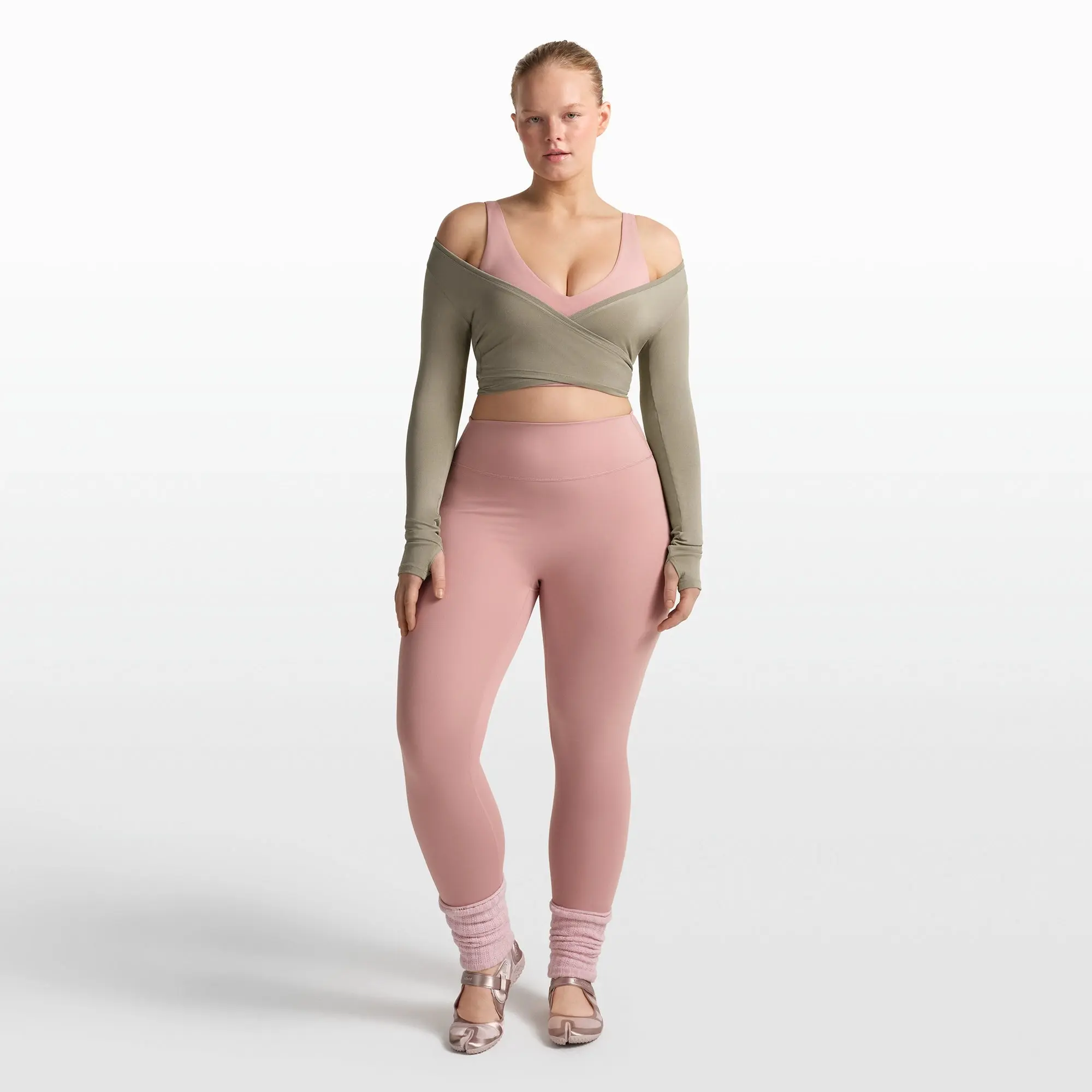 V-Neck Bra Top