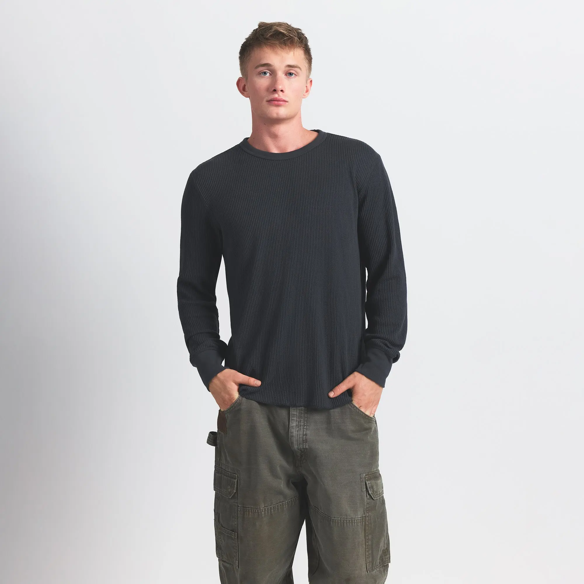 Mens Long Sleeve Top - Image 2