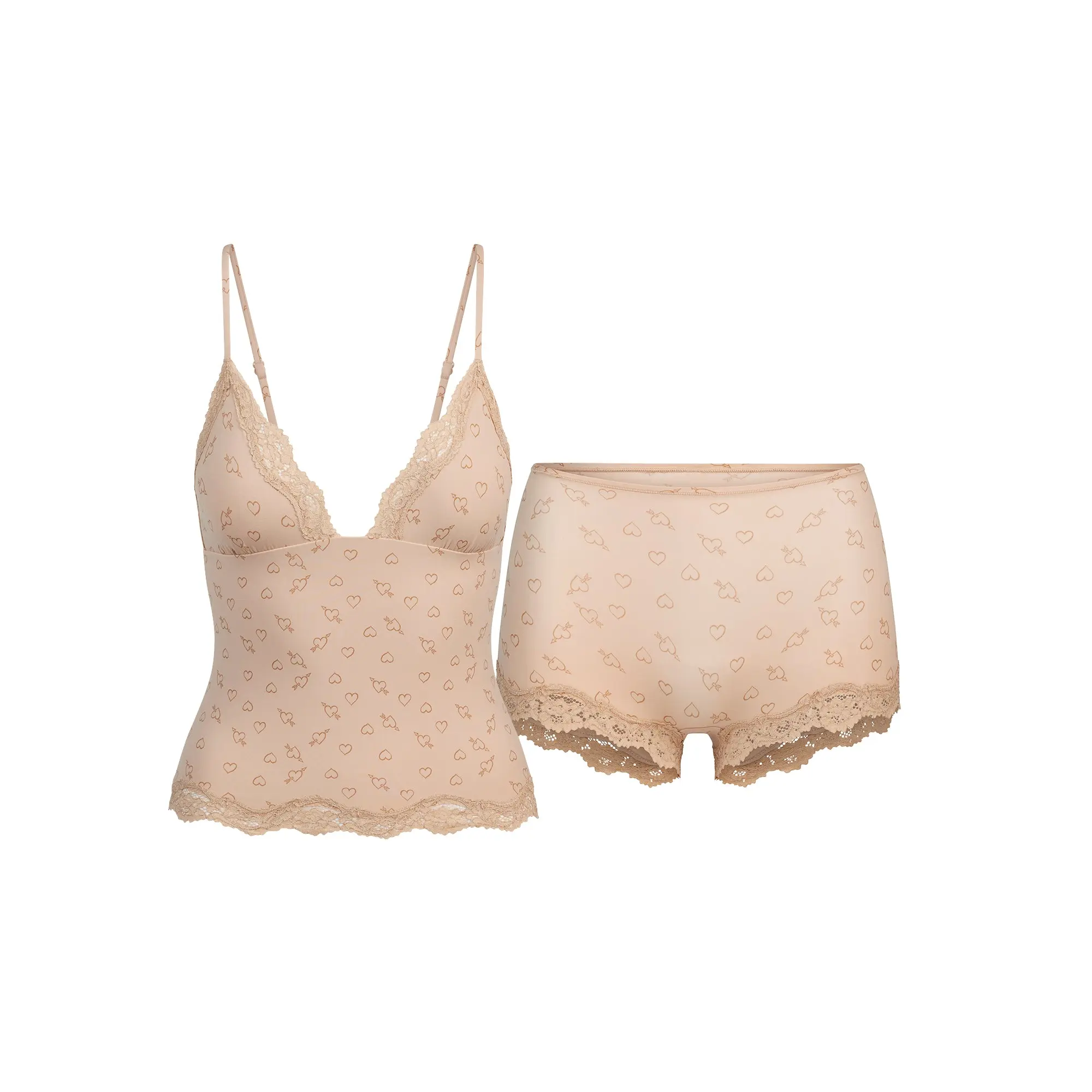 Triangle Cami And Boy Short Set - Image 5