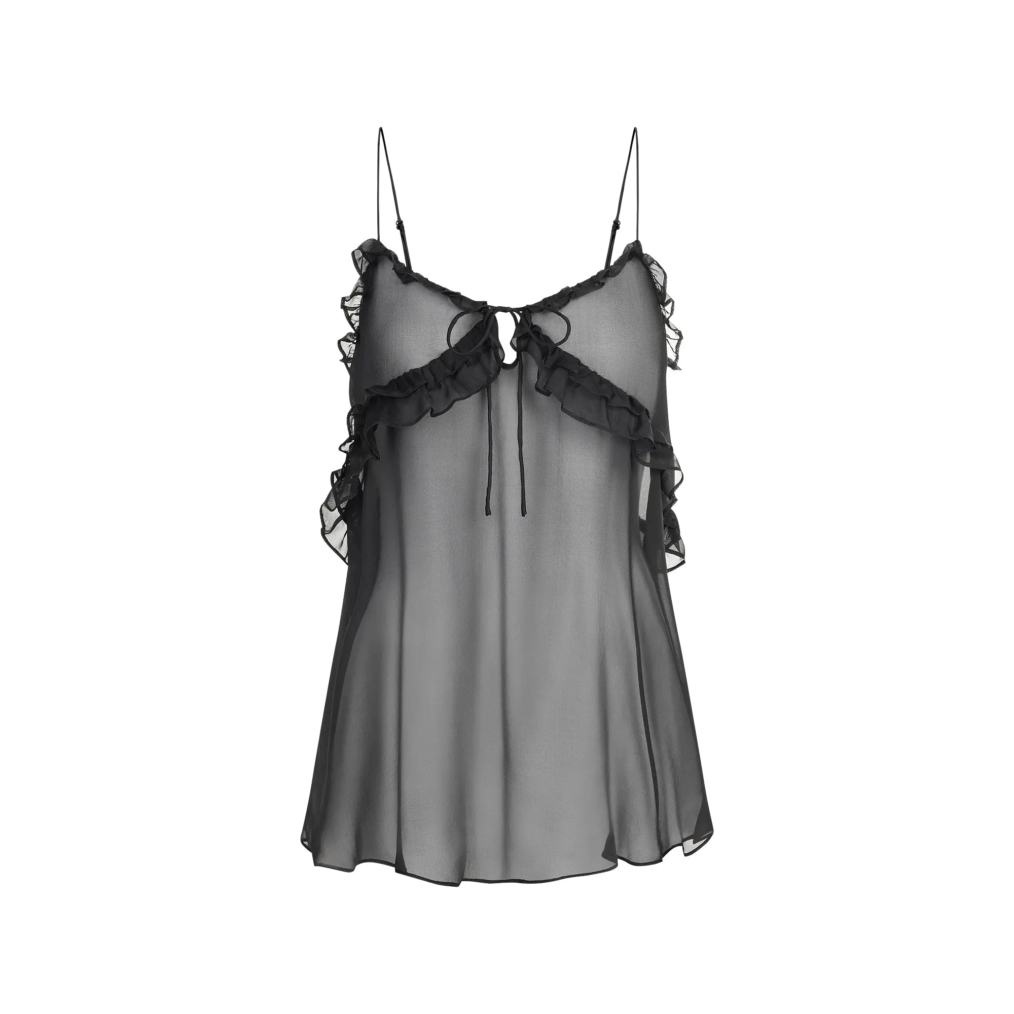 Tie Front Slip Dress - Image 7
