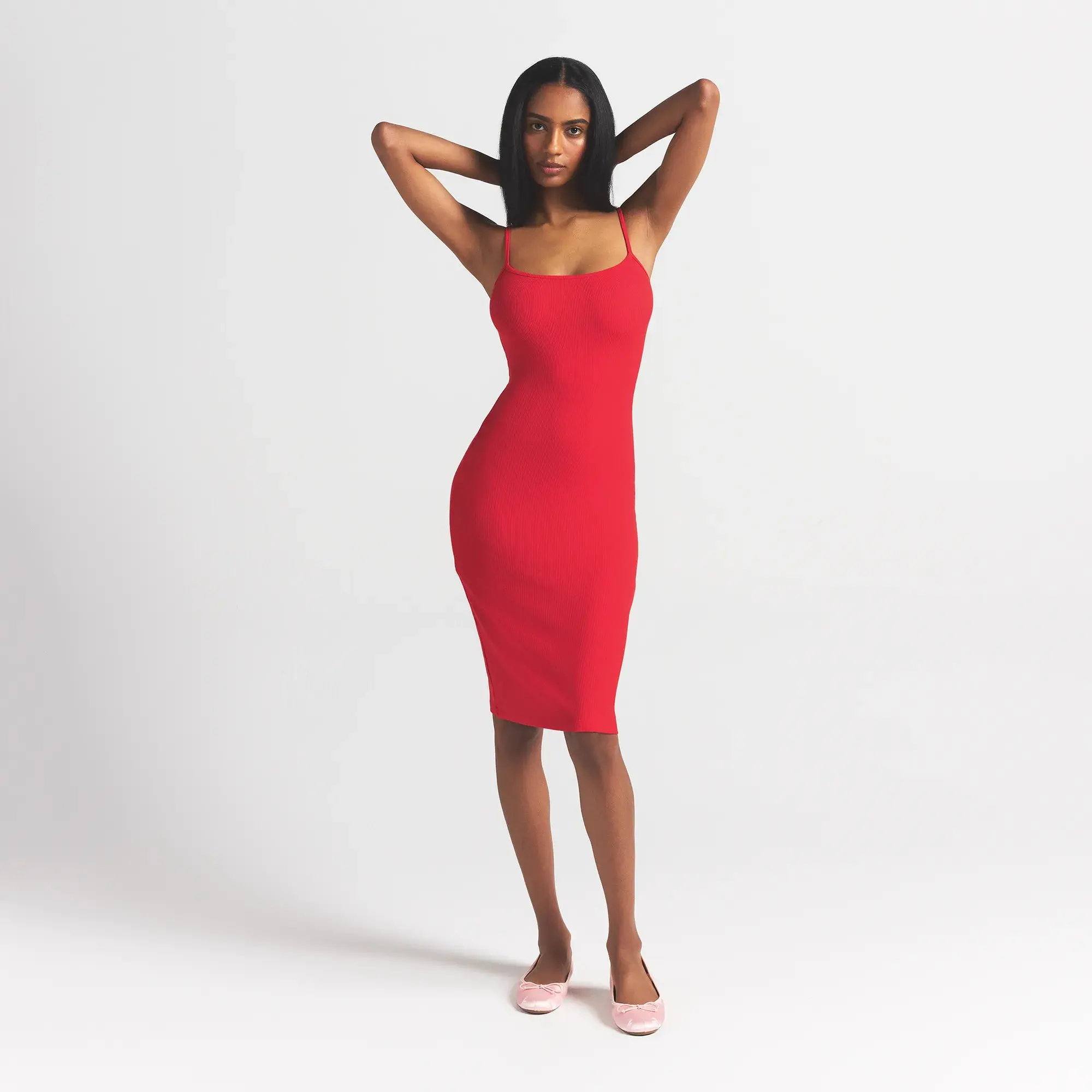 Midi Slip Dress - Image 4