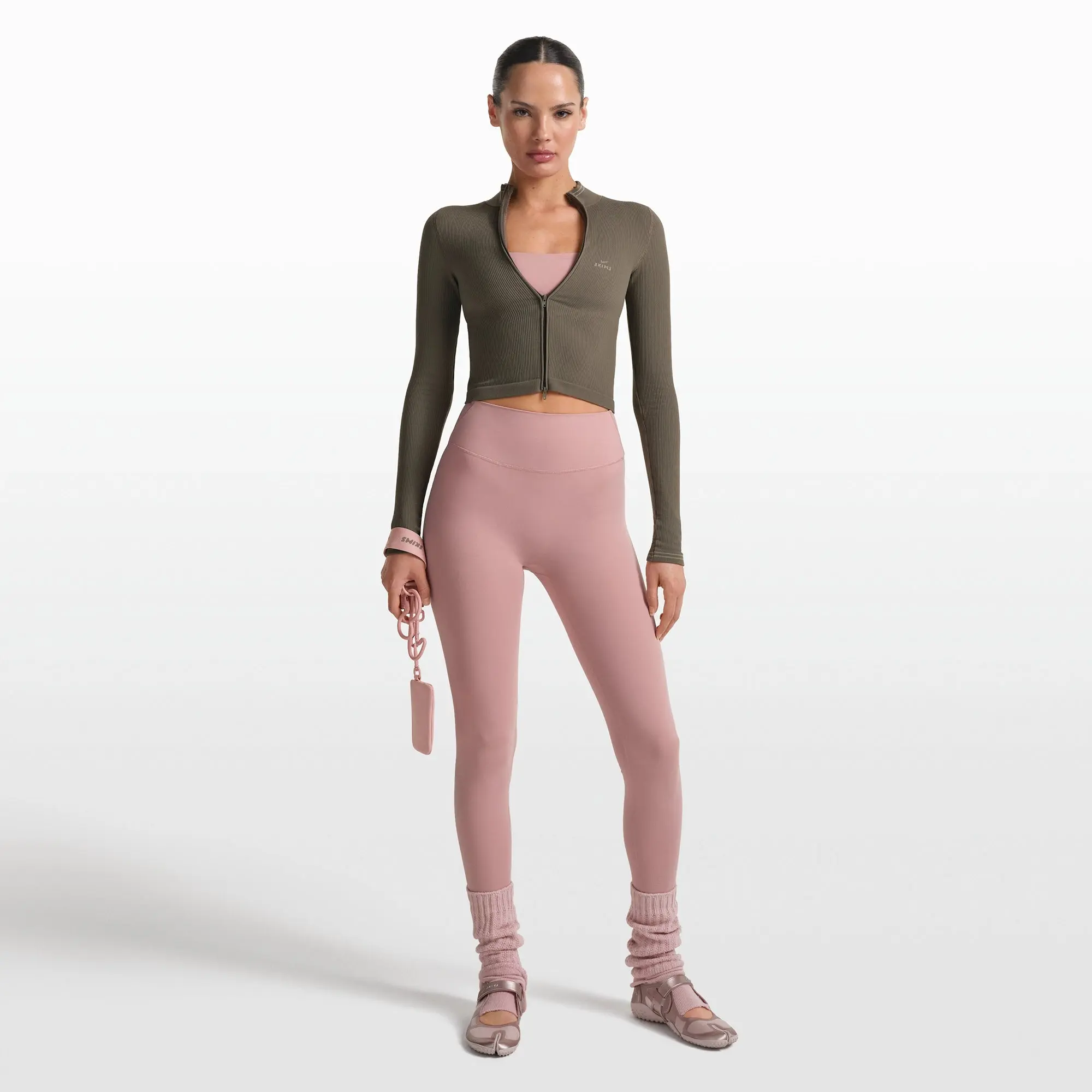 Zip Up Crop Jacket