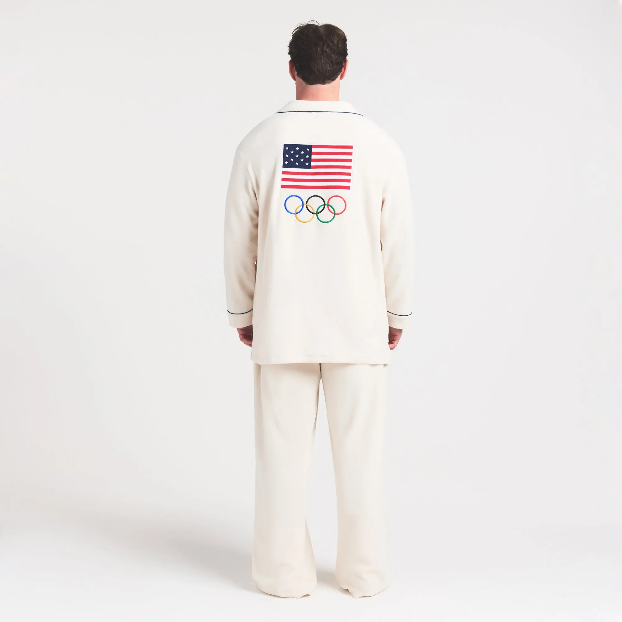 Fleece Unisex Olympic Oversized Sleep Top - Image 10