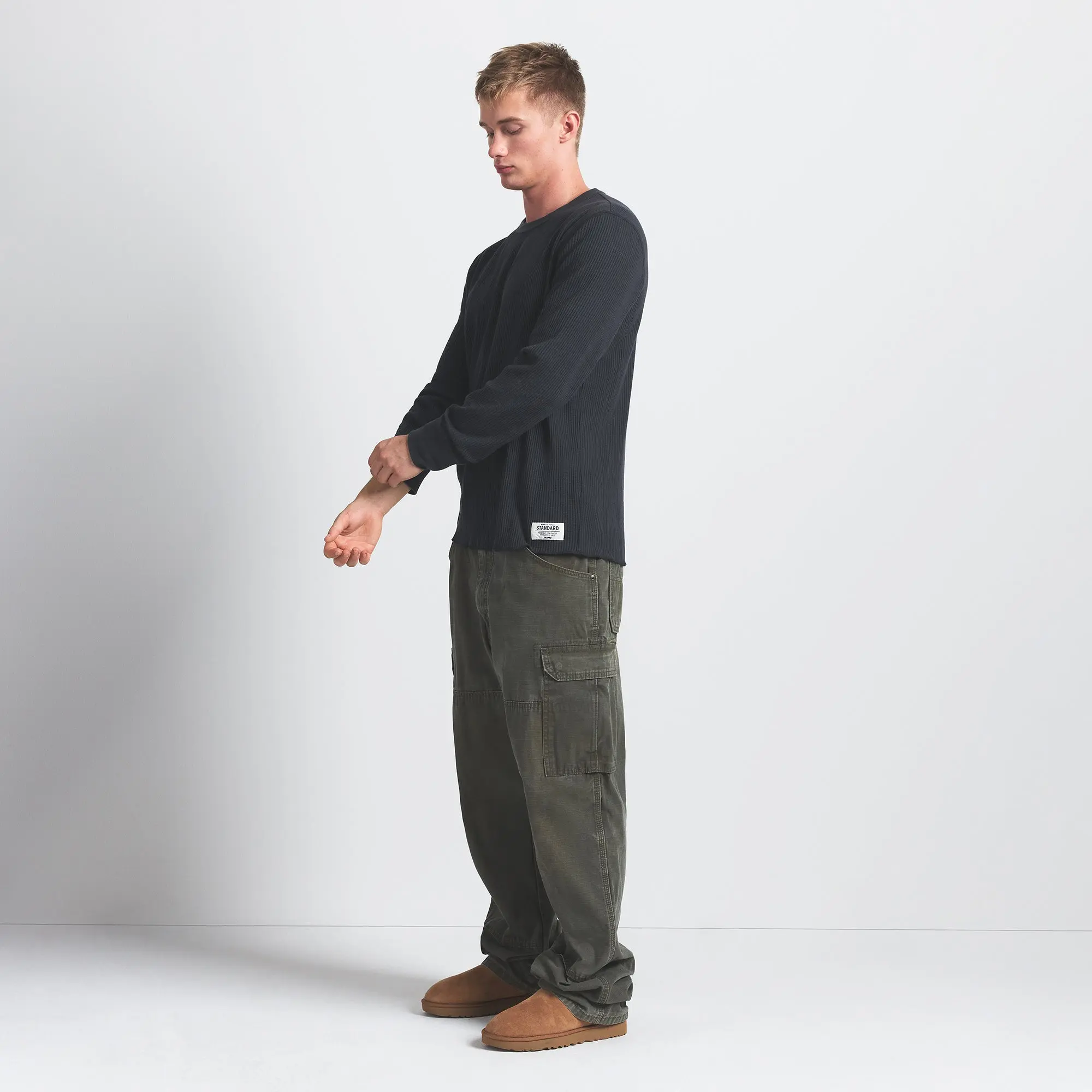 Mens Long Sleeve Top - Image 4
