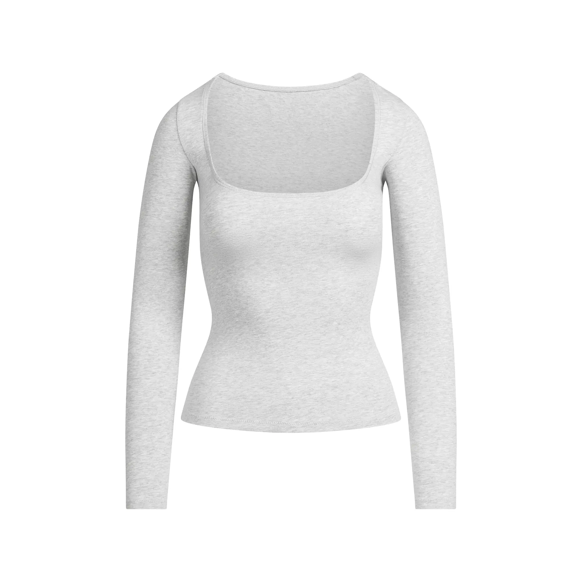 Scoop Neck Long Sleeve Top - Image 5