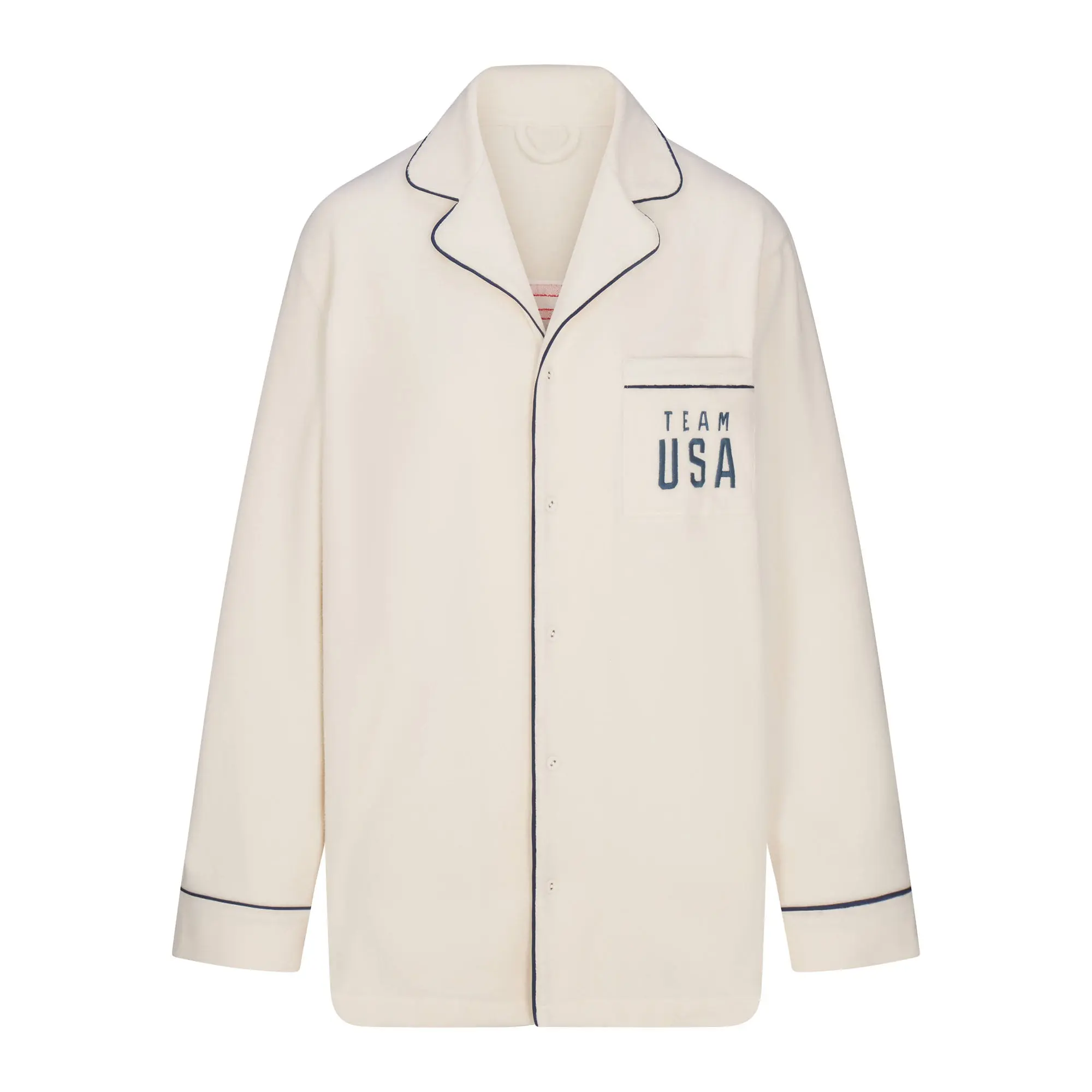 Fleece Unisex Olympic Oversized Sleep Top - Image 13