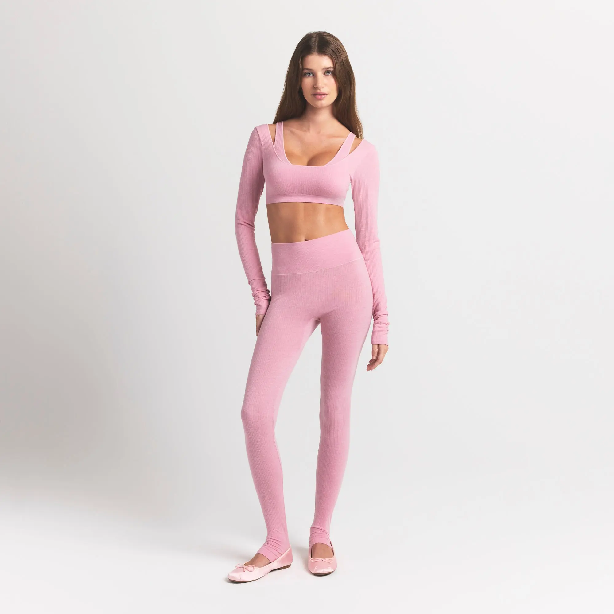 Long Sleeve Super Cropped Top