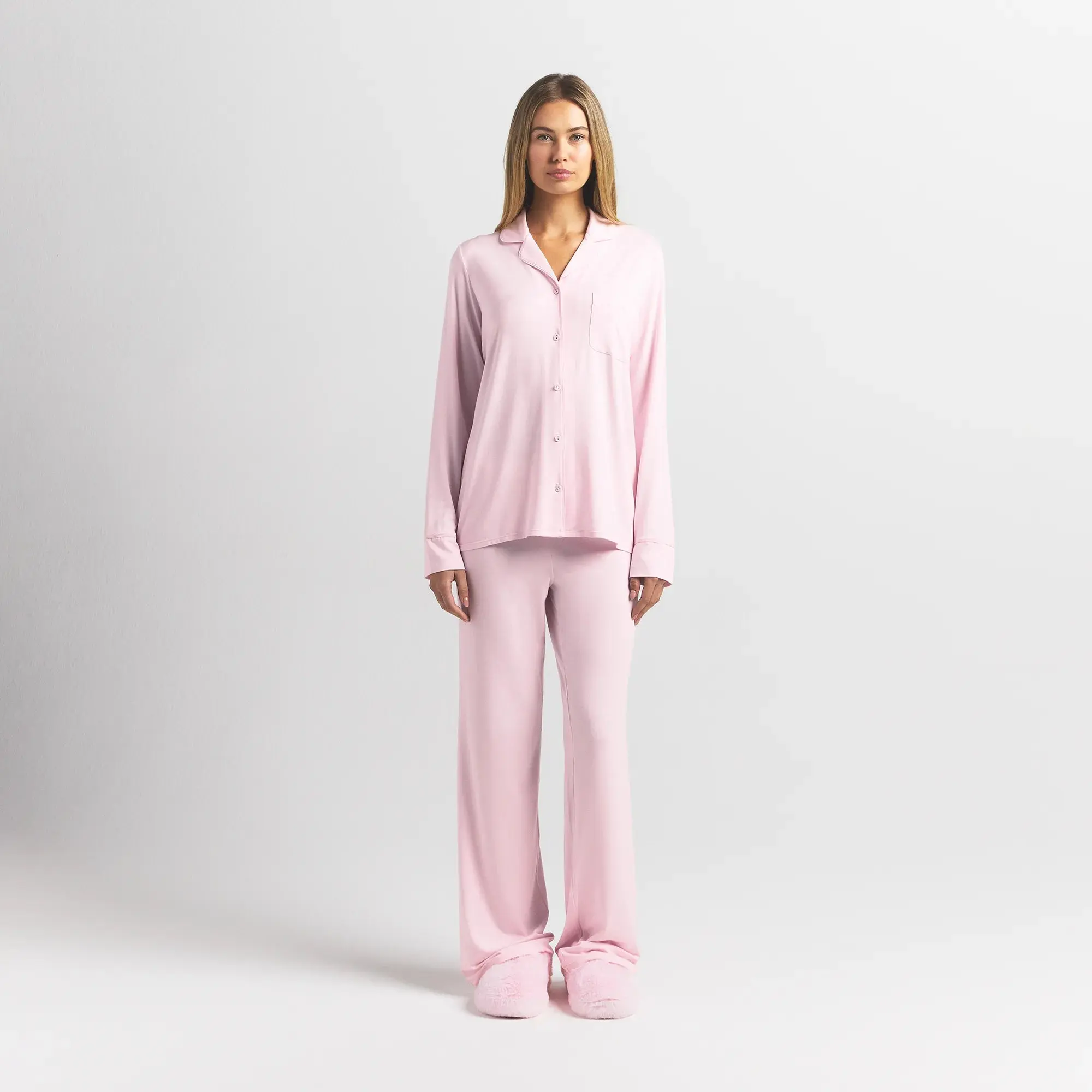 Long Sleeve Button Up Set